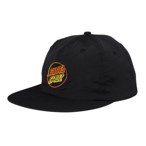 Santa Cruz Opus Strapback Mid Profile Black Hat