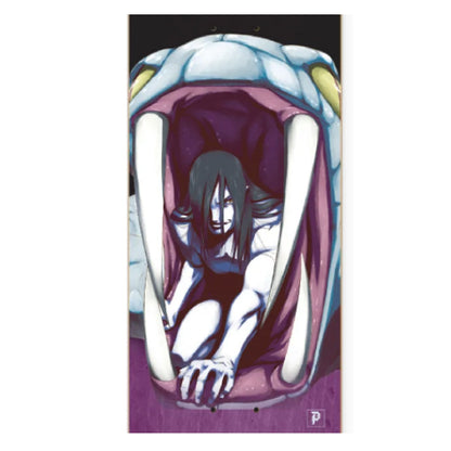 Primitive X Naruto Shippuden Spencer Hamilton Orochimaru Purple Deck 8.5"