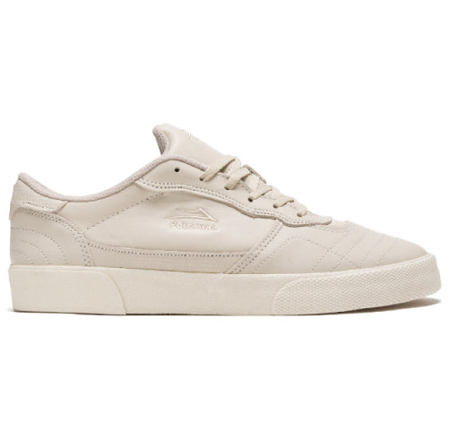 Lakai X Paterson Cambridge Cream Leather Skate Shoe