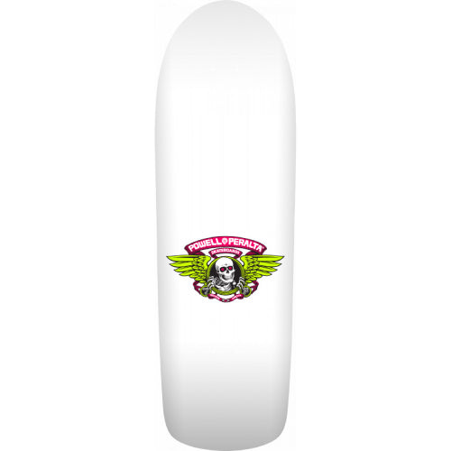 Powell Peralta Old School Ripper White, Pink Reissue Skateboard Deck 9.89