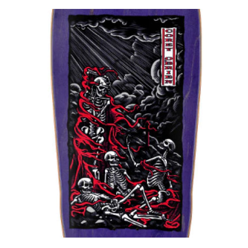 Santa Cruz Corey O'Brien Purgatory Shaped Reissue Skateboard Deck 9.85"
