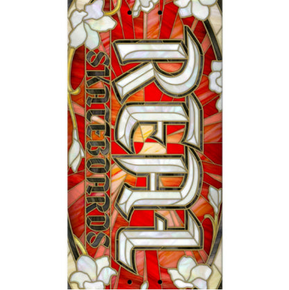 Real Team Oval Cathedral Skateboard Deck 8.25"