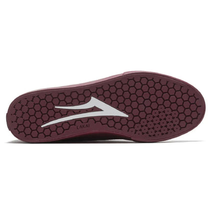 Lakai Riley 2 Burgundy Suede Skate Shoe