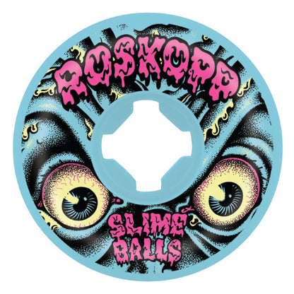 Santa Cruz Erick Winkowski Slime Balls Vomits Skateboard Wheels Blue 60MM 97A