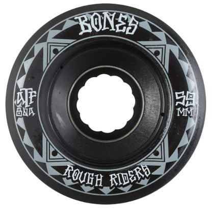 Bones ATF Rough Rider Runners Wheels Black 59MM 80A