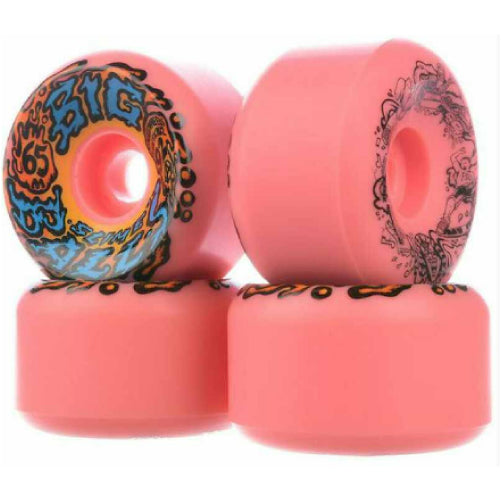 Santa Cruz Slime Balls Speedwheels Reissue Pink Skateboard Wheels 65MM 92A