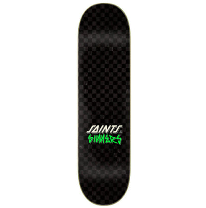 Santa Cruz David Gravette Pro Hippie Skull Skateboard Deck 8.3"