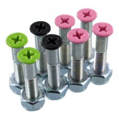 Shorty's The Sex Pistol Hardware Pink, Green, Black 1"