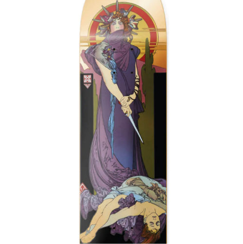 Primitive Silvas Tragedy Skateboard Deck 8.25"