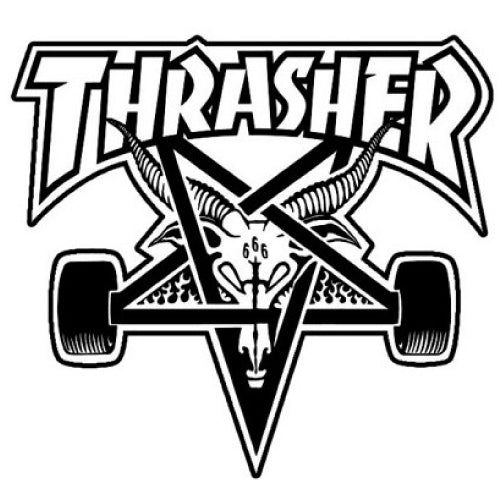 Thrasher Skategoat Sticker 8" - Assorted Colors
