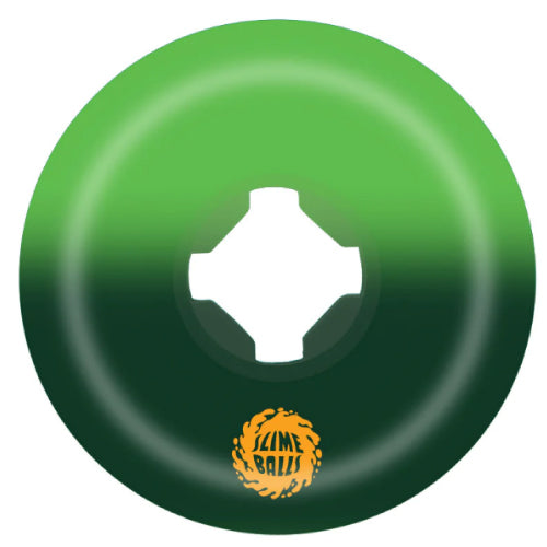 Santa Cruz Greetings Slime Balls Speed Balls Skateboard Wheels Green, Black 56MM 99A