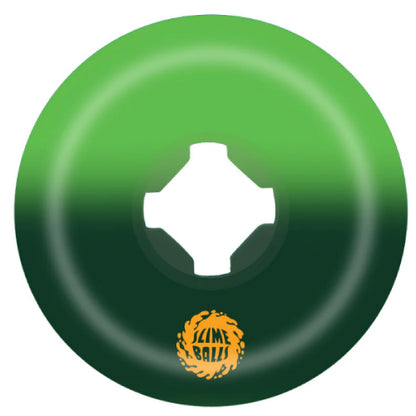 Santa Cruz Greetings Slime Balls Speed Balls Skateboard Wheels Green, Black 56MM 99A