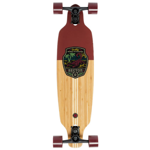 Sector 9 Shoots Stinger Sidewinder Longboard Complete 33.5"