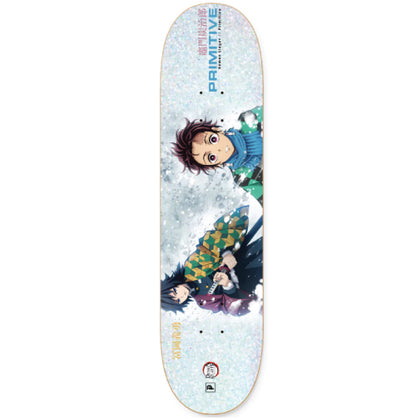 Primitive X Demon Slayer Team Skateboard Deck 8.0"