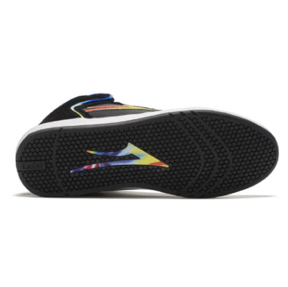 Lakai Telford Black Tie Dye Suede Skate Shoe
