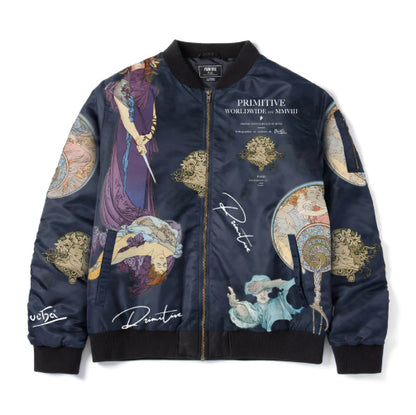 Primitive Tragedy Bomber Jacket - Black