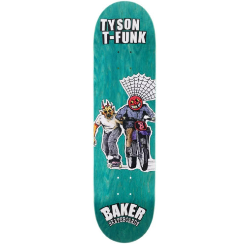 Baker Tyson Peterson & T-Funk Jollyman Lives Skateboard Deck 8.25"