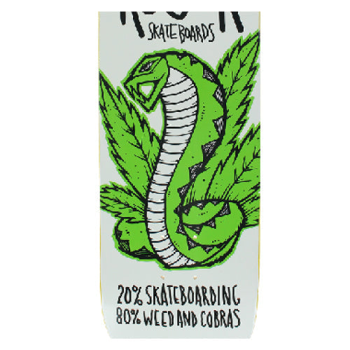 Roger Weed & Cobras Skateboard Deck 8.5"