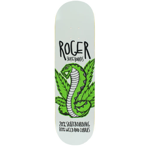 Roger Weed & Cobras Skateboard Deck 8.5"