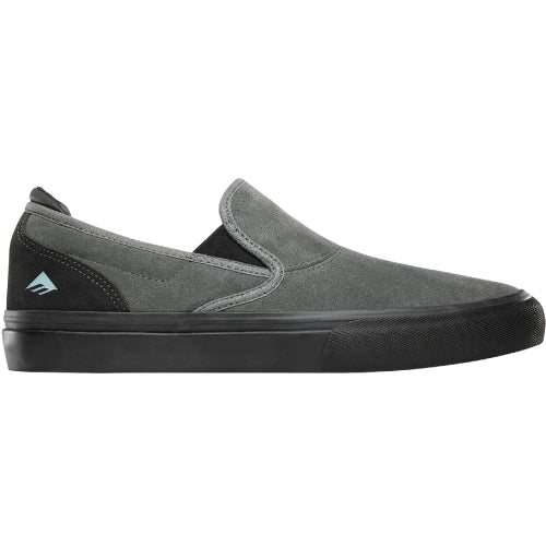Emerica Wino G6 Slip On Grey, Black, Blue Skate Shoe