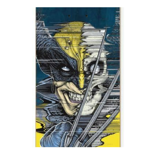 Primitive X Marvel Tiago Lemos Pro Wolverine Skateboard Deck 8.0"