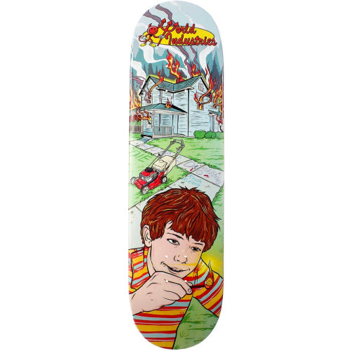 World Industries Kevin Klemme House Fire Skateboard Deck 8.25"