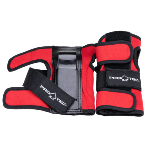 Pro-Tec Jr. Street Open Back Pad Set - Red/White/Black