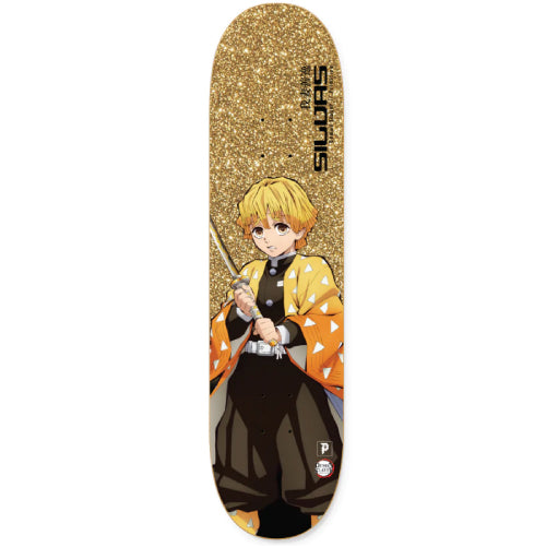 Primitive X Demon Slayer Silvas Zenitso Skateboard Deck 8.125"